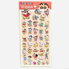 クレヨンしんちゃん ましゅまろシール ぷっくりシール マシュマロシール