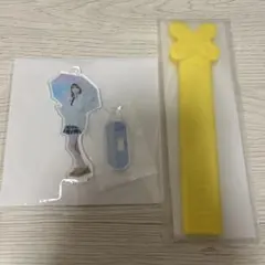 NiziU リク　ハッピードロー　ミニアクスタ　うちわグリップカバー