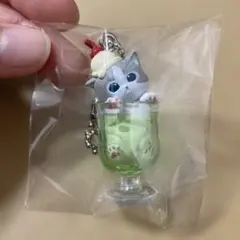 ガチャ mofusand にゃんこソーダ グリーン