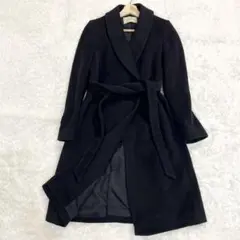 美品❣️ ユナイテッドアローズベルデット ロング ガウンコートアンゴラ混 36