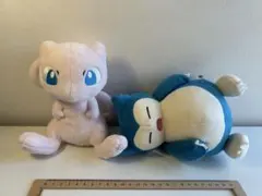ミュウとカビゴン ぬいぐるみSセット ポケモンショップ購入