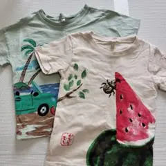 Tシャツ　2枚セット　110cm