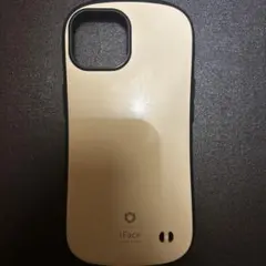 iFace ベージュ ハードケースiPhone15専用