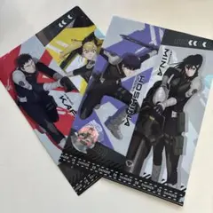 くら寿司×怪獣８号コラボＡ４クリアファイル２枚マグネット1こセット