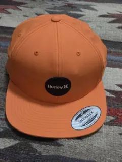 Hurley スナップバック スケートボード スケーター オレンジ キャップのサムネイル