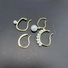 【良品】blackdia oceanイヤーカフ 4点セット