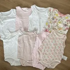 【8枚セット】ベビー肌着セット サイズ70 ユニクロ next など 保育園着