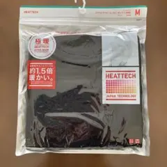 HEATTECH エクストラウォーム クルーネックT M ブラック
