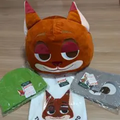 ズートピア　ニック&ジュディ　クッションなど　しまむら