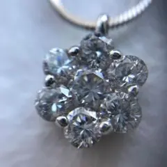 シルバーネックレス　キュービック ジルコニア