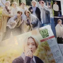 TravisJapan　中村海人　七五三掛龍也DUeT 2024年4月号切り抜き