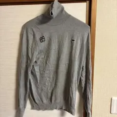 PEARLY GATES グレー タートルネックシャツ サイズ2