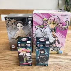 鬼滅の刃　甘露寺蜜璃　時透無一郎　鬼舞辻無惨　フィギュア　ワーコレ　鬼の装