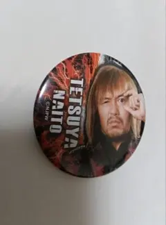 新日本プロレス G1 CLIMAX 33 缶バッジ 内藤哲也選手　使用感あり