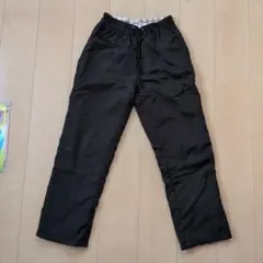 リバーシブル　つたやゴルフ　黒　チェック　レディースパンツ