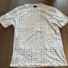 ジルサンダー　グリッドパターン Tシャツ　m
