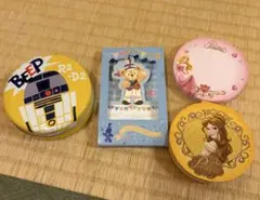 【使いかけ】ディズニー メモセット ダッフィー R2-D2 ベル オーロラ姫