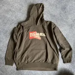 DIESEL ブラック パーカー XXL
