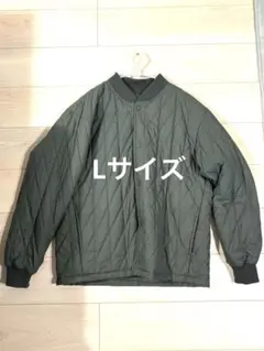 UNIQLO ヒートテックウォームパデッドジャケット　Lサイズ ダークグリーン