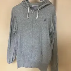 Gymphlex グレー ジップパーカー サイズLのサムネイル