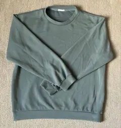 GU トレーナー メンズ Mサイズ 薄い緑 スウェット