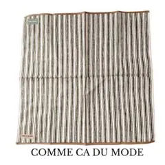 【未使用品/シール付】COMME CA DU MODEハンカチ ストライプ