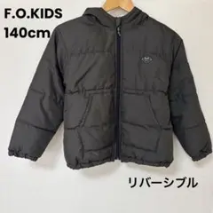 新品未使用 F.O.KIDS 中綿ダウン キッズ フード付き ジャンパー 表裏