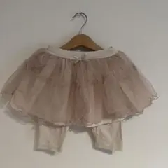 プティマイン　チュール付きレギンス