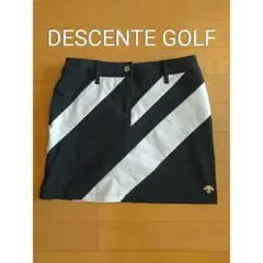 DESCENTE GOLF★モノトーンスカートレディース女性ゴルフのサムネイル