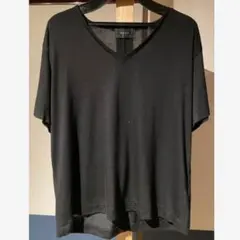 G.V.G.V ジーヴィジーヴィ Tシャツ 黒 Vネック 4183のサムネイル