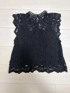 GRL 総レースノースリーブブラウス ze305