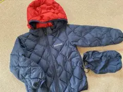 【モンベル】リバーシブルジャケット(紺/赤)