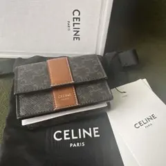 CELINE スモール トリフォールドウォレット「美品・全付属品付き」