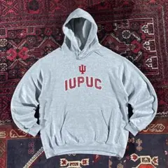 B*C様 champion カレッジロゴ プルオーバー パーカー グレー XL