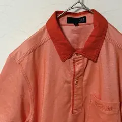 23区SPORT ゴルフ 半袖ポロシャツ オレンジ メンズMのサムネイル