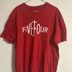 FIVE FOUR ロゴプリントTシャツ