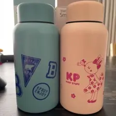 ステンレス水筒 400ml 2個セット　KPノベルティのサムネイル