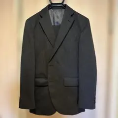SUIT SQUARE　最高スーツ　秋冬　グレー　ヘリンボーン　165cmのサムネイル