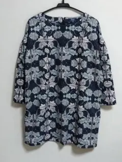 PART2 花柄 七分袖チュニック 11