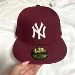 NEWERA 59FIFTY ニューヨーク ヤンキース カーディナル×ホワイト