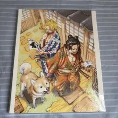 ワンピース フルカラーアートボード 夢の一枚 ルフィ&カタクリ 新品未