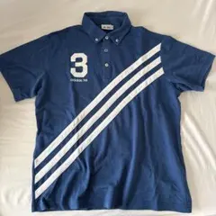 サ*ク様 アディダス ポロシャツ ブルー