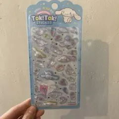 サンリオ　シナモロール　ぷっくりシール