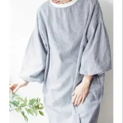 サニークラウズ　バルーンスリーブ ワンピース　MPサイズ