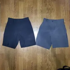 UNIQLO ユニクロ ウルトラストレッチショーツ セット XS 黒 グレー