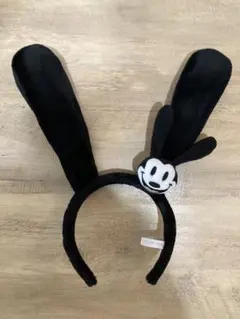ディズニー オズワルド カチューシャ 大人用 黒