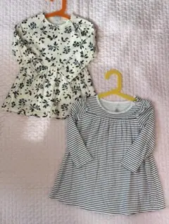 プチバトー ワンピース　2点