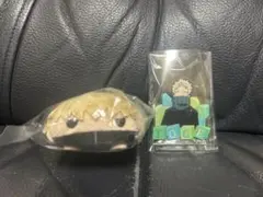 呪術廻戦 狗巻棘 のるキャラマスコット アクリルクリップ 2点セット