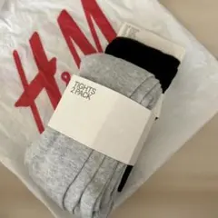 H&Mエイチアンドエム　タイツ　2足セット