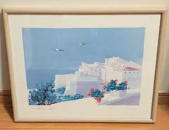 吉岡 耕二☆ヴェネチアの風景☆リトグラフ版画☆直筆サイン入り - メルカリ
